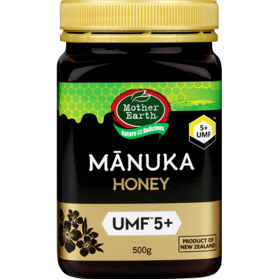 Mother Earth Manuka Honey UMF 5+ 500g