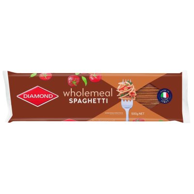 Diamond Wholemeal Spaghetti Pasta 500g