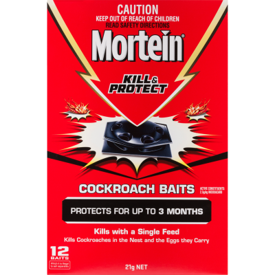 Mortein Kill & Protect Cockroach Baits 12pk