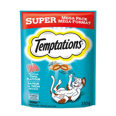 Temptations Tempting Tuna Flavour Treats For Cats 350g