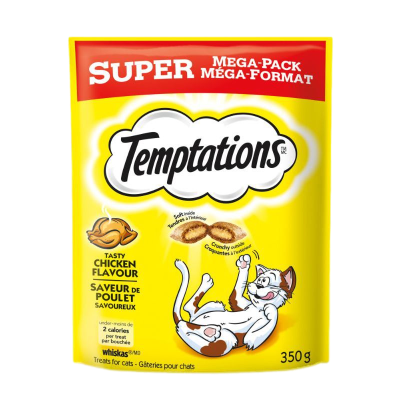 Temptations Tasty Chicken Flavour Treats For Cats 350g