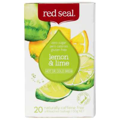 Red Seal Lemon & Lime Tea Bags 20pk