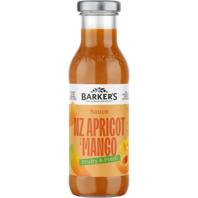 Barker's NZ Apricot Mango Sauce 330g