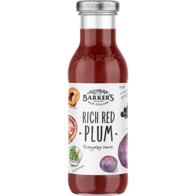 Barker's Rich Red Plum Everyday Sauce 325g