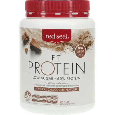 Red Seal Fit Protein Chocolate Flavour Supplement Food 500g