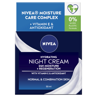Nivea Normal T& Combination Skin Hydrating Night Cream 50ml