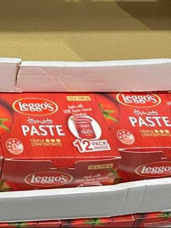 LEGGO'S TOMATO PASTE 12 X 140G