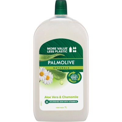 Palmolive Naturals Aloe Vera & Chamomile Liquid Hand Soap 1l