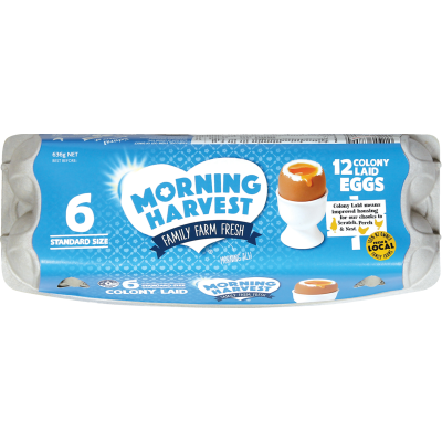 Morning Harvest Colony Size 6 Eggs 12pk
