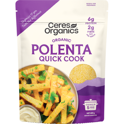 Ceres Organics Organic Quick Cook Polenta 400g