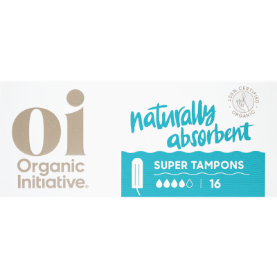 Oi Organic Cotton Super Tampons 16pk