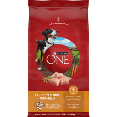 Purina ONE Smart Blend Chicken & Rice Dog Food 3.63kg