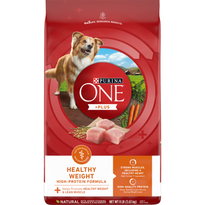 Purina ONE +Plus Healthy Weight High Protein Formula Dog Food 3.63kg