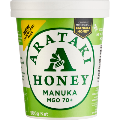 Arataki Manuka Honey MGO 70+ 500g