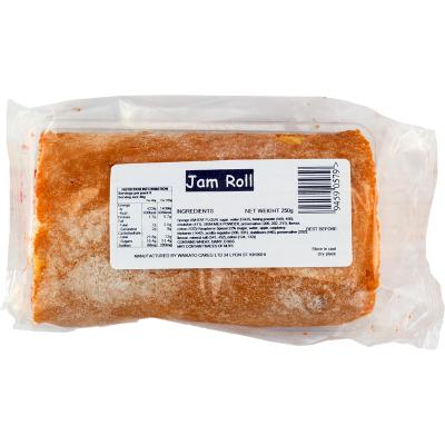 Waikato Cakes Jam Roll 250g