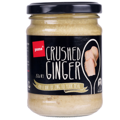 Pams Crushed Ginger 250g