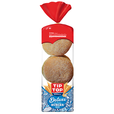 Tip Top Deluxe Hamburger Buns 6pk