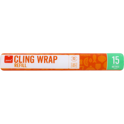 Pams Cling Wrap Refill 300mm Wide 15m