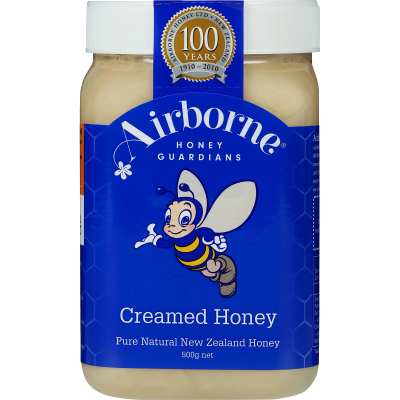 Airborne Creamed Honey 500g