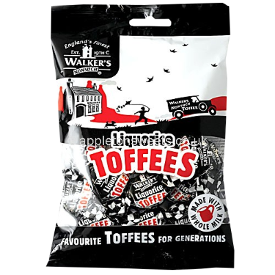 Walkers Liquorice Toffee 150g