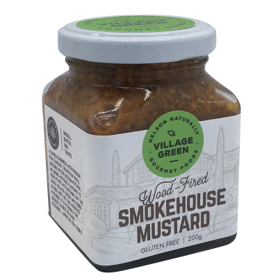 Village Green Smokehouse Mustard 200g