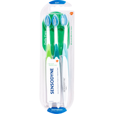 Sensodyne Total Care Sensitive Soft Toothbrush 3pk