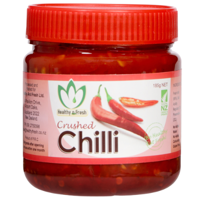 Healthy n Fresh Crushed Chilli 185g