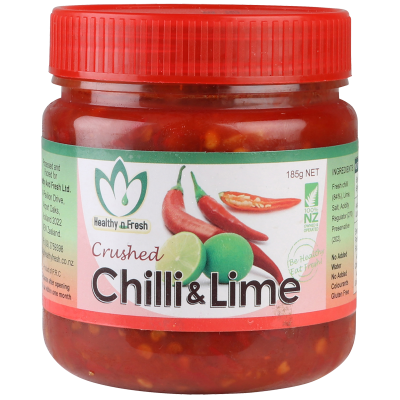 Healthy n Fresh Crushed Chilli & Lime 185g