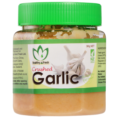 Healthy n Fresh Crushed Garlic 380g