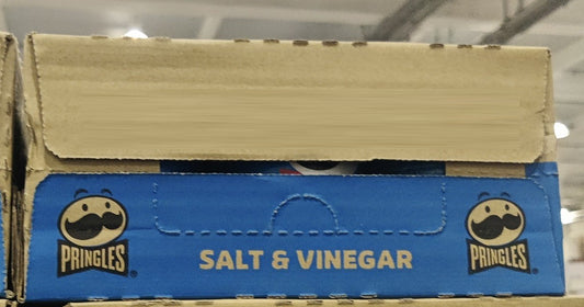 PRINGLES SALT & VINEGAR 12 X 53G