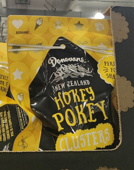 DONOVANS HOKEY POKEY CLUSTERS 500G