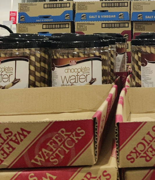 ALLI & ROSE CHOCOLATE WAFER STICKS 700G