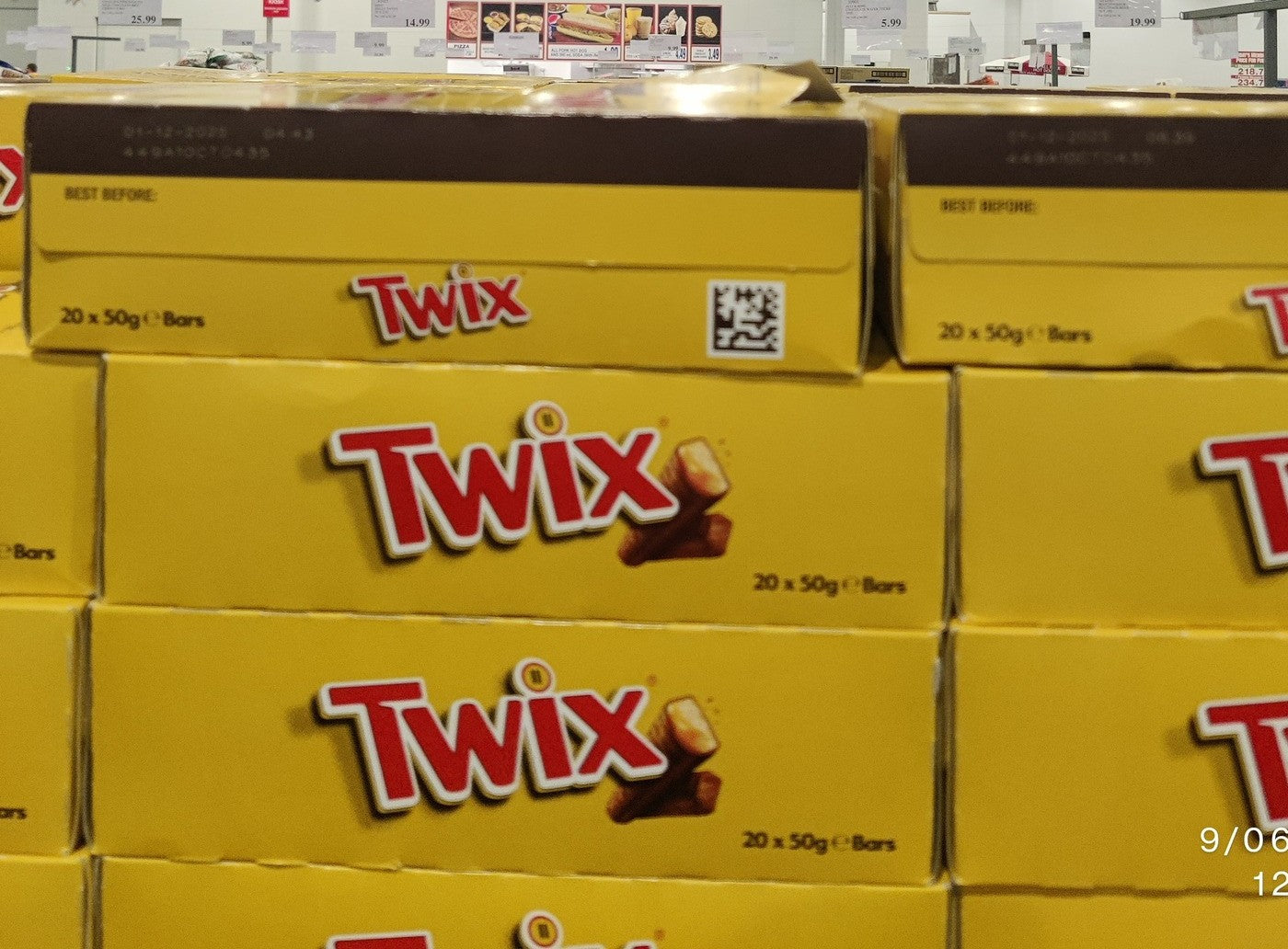 TWIX TWIN BAR 20 X 50G