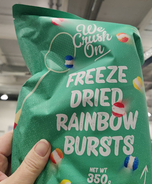 WE CRUSH ON FREEZE DRIED RAINBOW BURSTS 350g