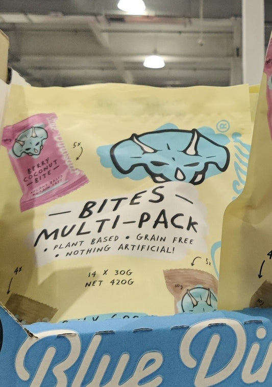 BLUE DINOSAUR MULTIPACK BITES 14 X 30G