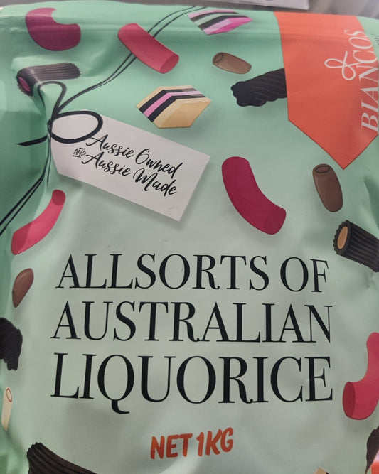 BIANCOS ALLSORTS LIQUORICE 1KG