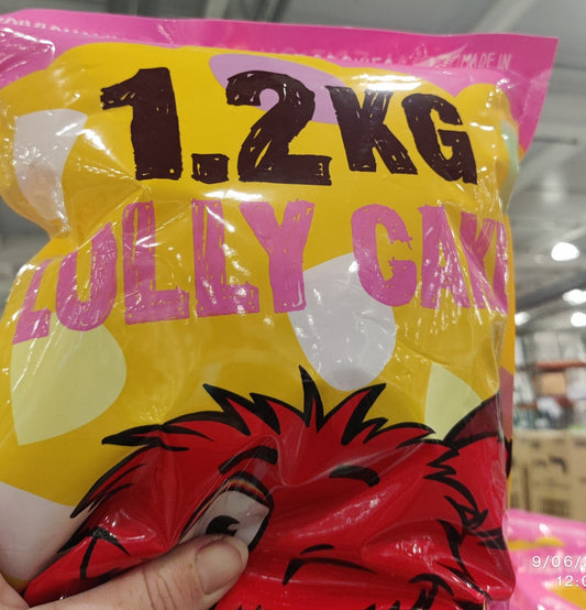 COOKIE TIME LOLLY CAKE 1.2KG