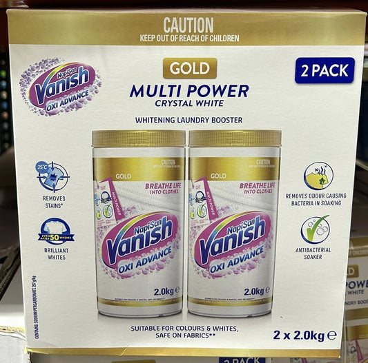 VANISH NAPISAN WHITE GOLD PRO 2X2KG