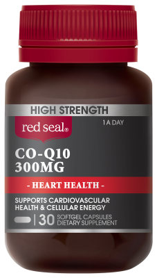 Red Seal Co-Q10 300mg Capsules 30pk