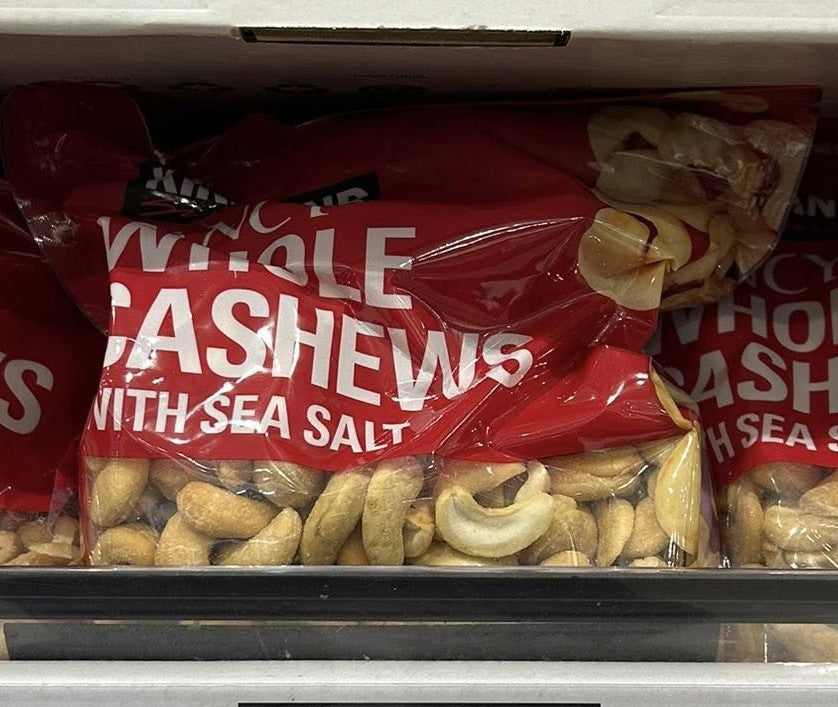 KIRKLAND SIGNATURE WHOLE FANCY CASHEWS 1.13KG