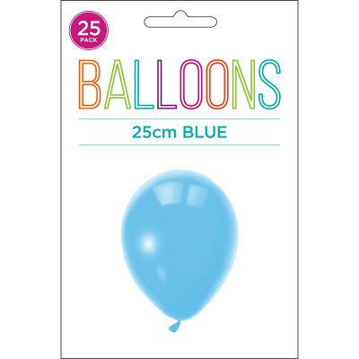 Hoorah Blue Balloons 25pk