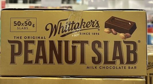 WHITTAKER'S PEANUT SLAB 50 X 50G