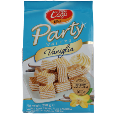 Gastone Lago Elledi Vanilla Party Wafers 250g