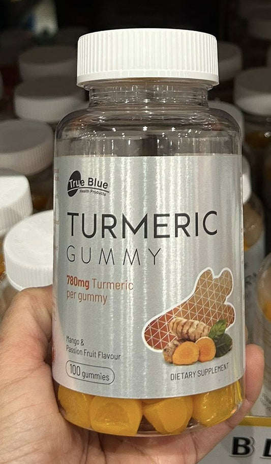 TRUE BLUE TURMERIC GUMMY 100 gummies