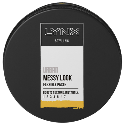 Lynx Urban Messy Look Flexible Paste 75ml