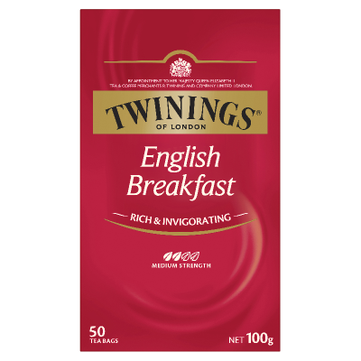 Twinings English Breakfast Tea Bags 50pk