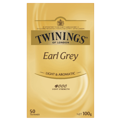 Twinings Earl Grey Tea Bags 50pk