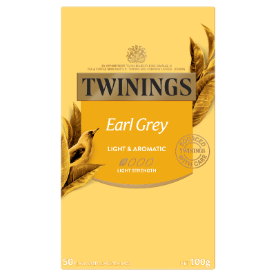Twinings Earl Grey Tea Bags 50 x 2g