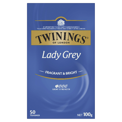 Twinings Lady Grey Tea Bags 50pk