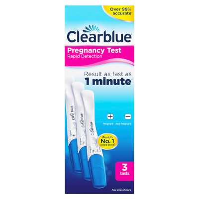 Clearblue Rapid Detection Pregnancy Test 3pk